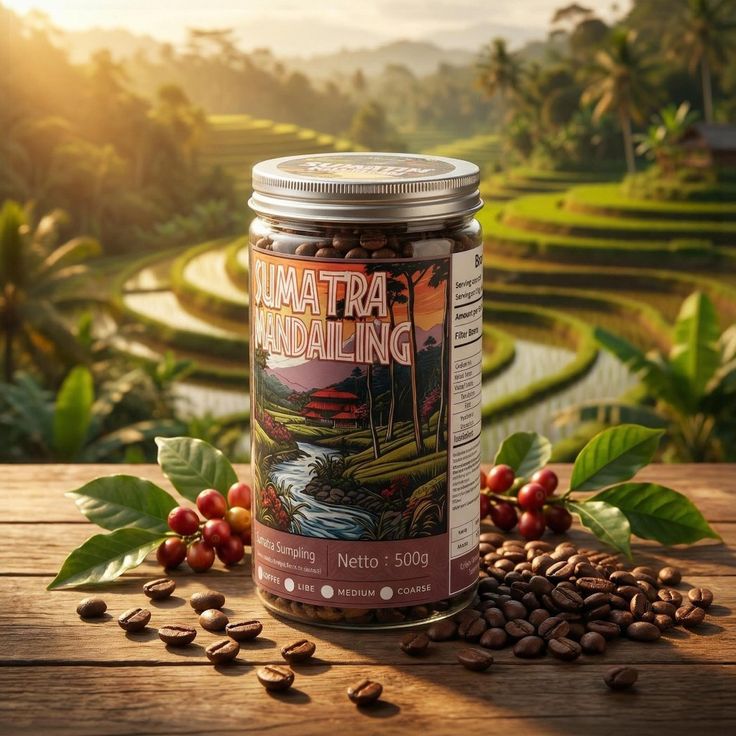 Kopi Mandailing Sumatera(200gr)